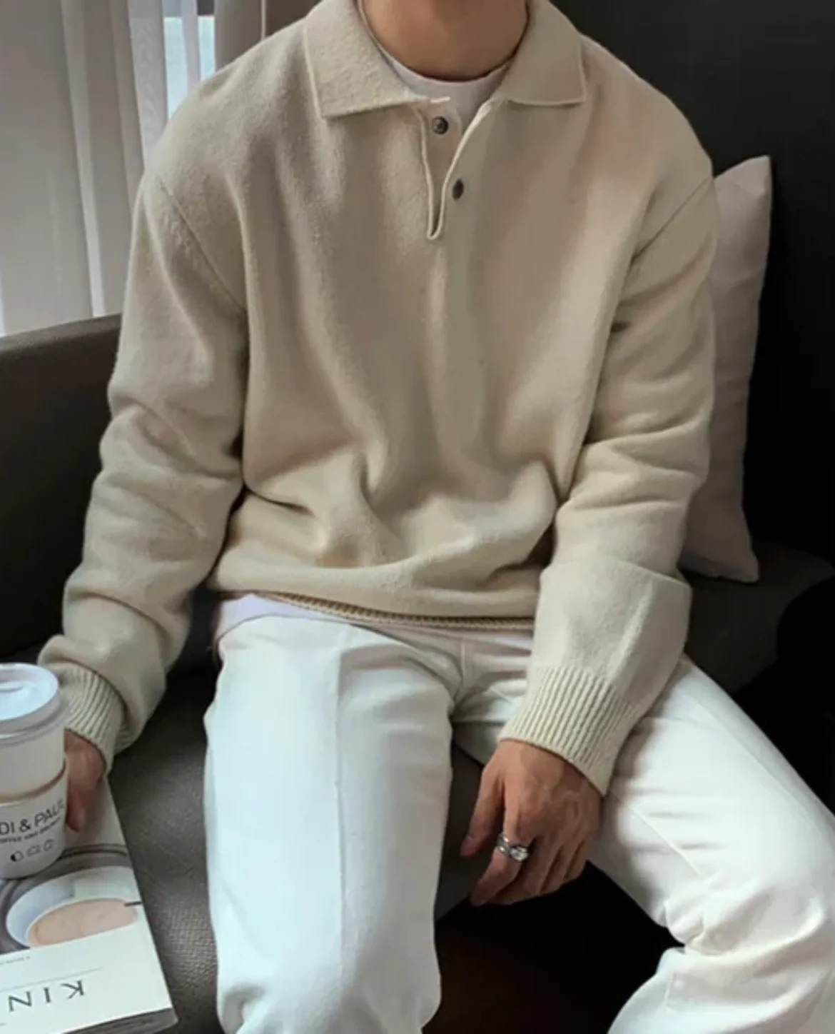 The Arveilo Polo Sweater - Image 9