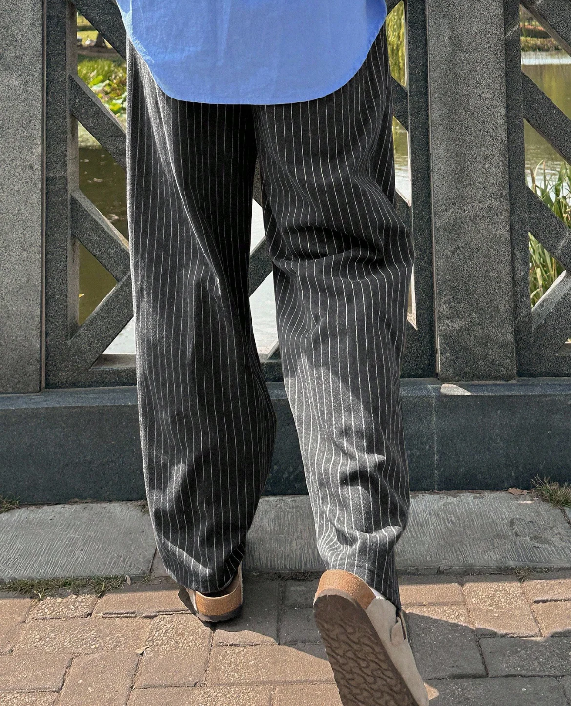Polvese Stripe Trousers - Image 4