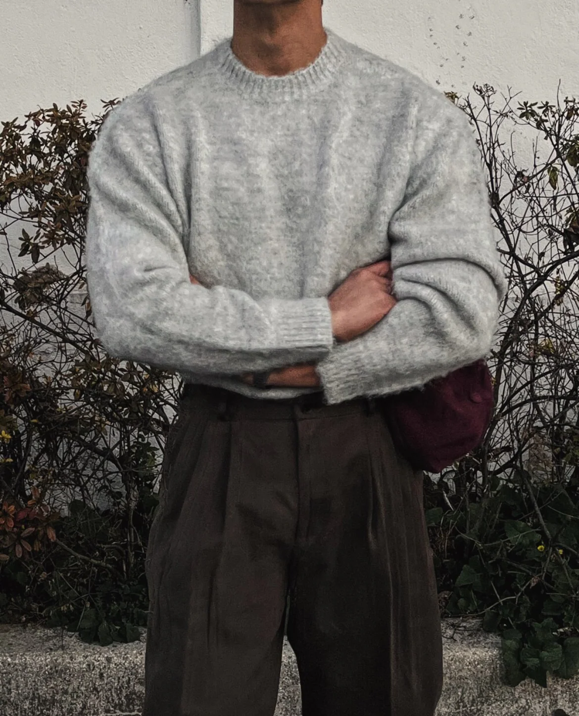Prato Mohair Knit Sweater - Image 2