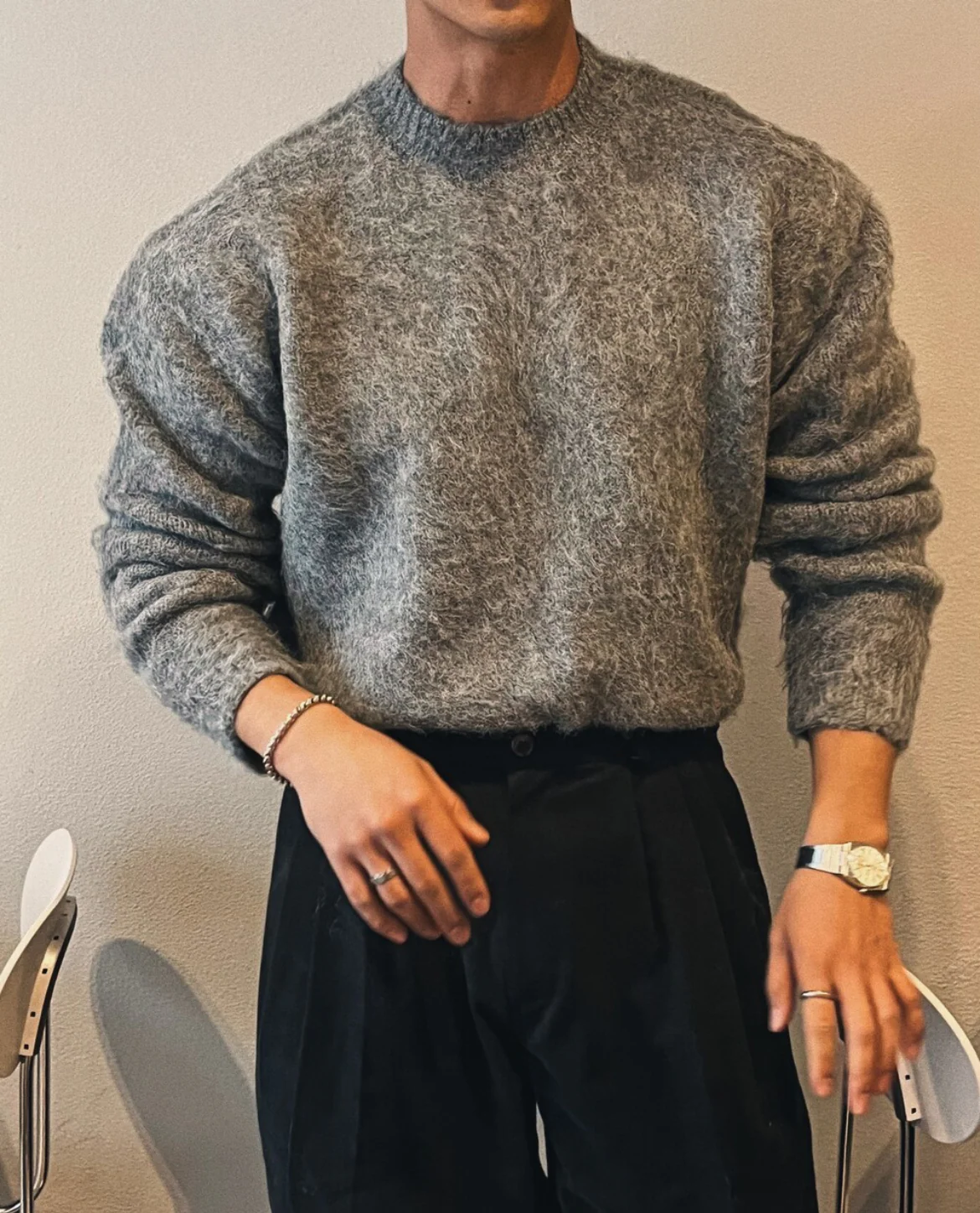 Prato Mohair Knit Sweater - Image 6