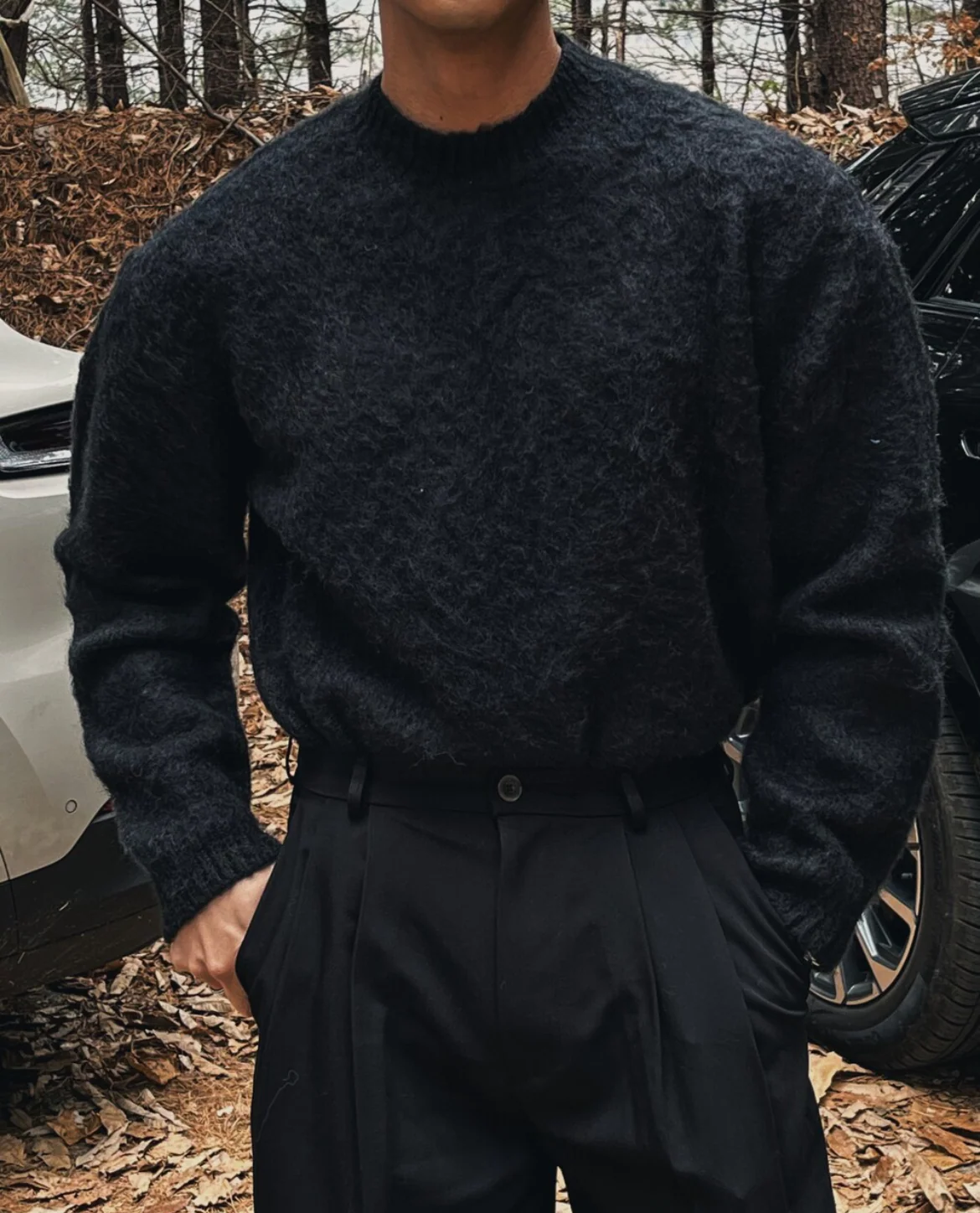 Prato Mohair Knit Sweater - Image 7