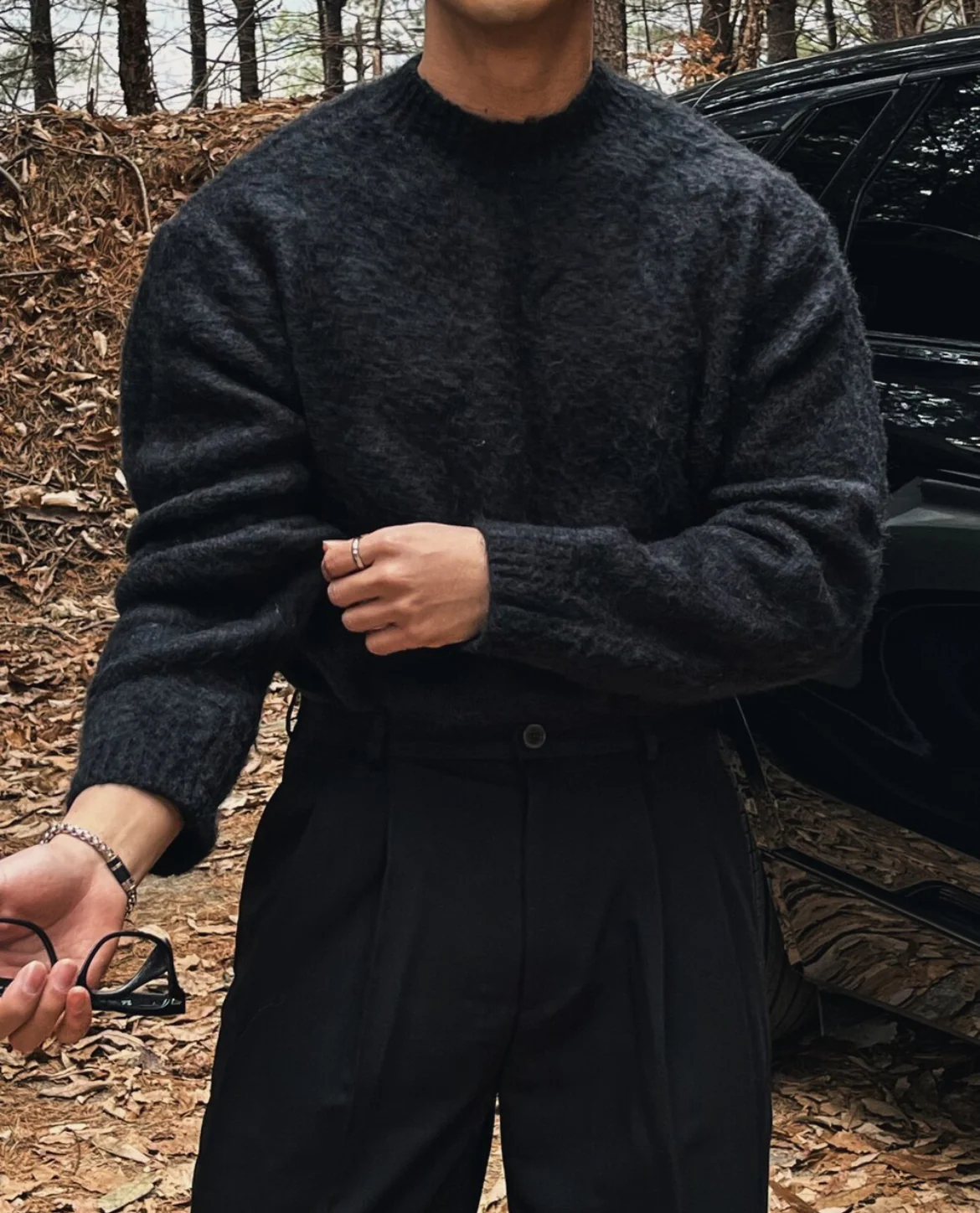 Prato Mohair Knit Sweater - Image 8