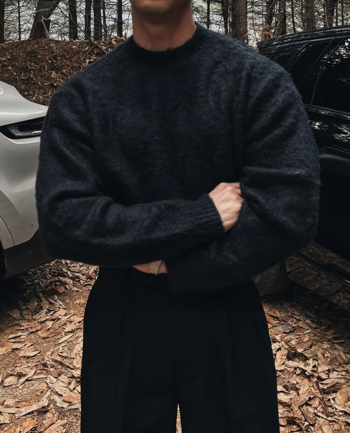 Prato Mohair Knit Sweater - Image 9