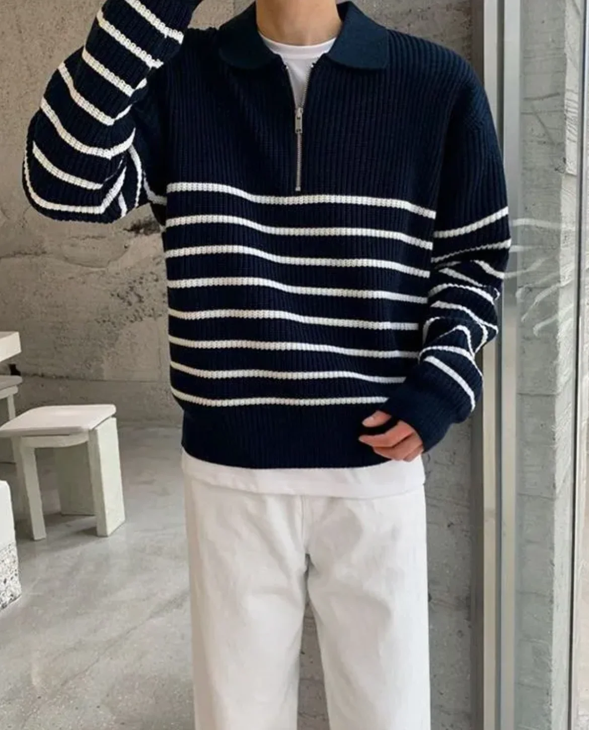 Naples Quarter Zip Sweater - Image 3