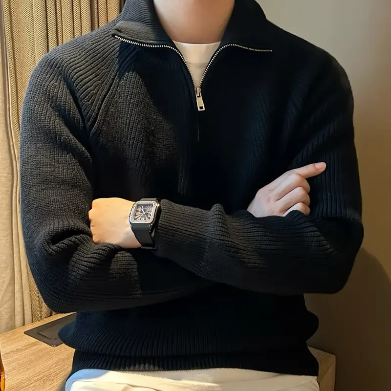 Verona Quarter Zip Sweater - Image 6