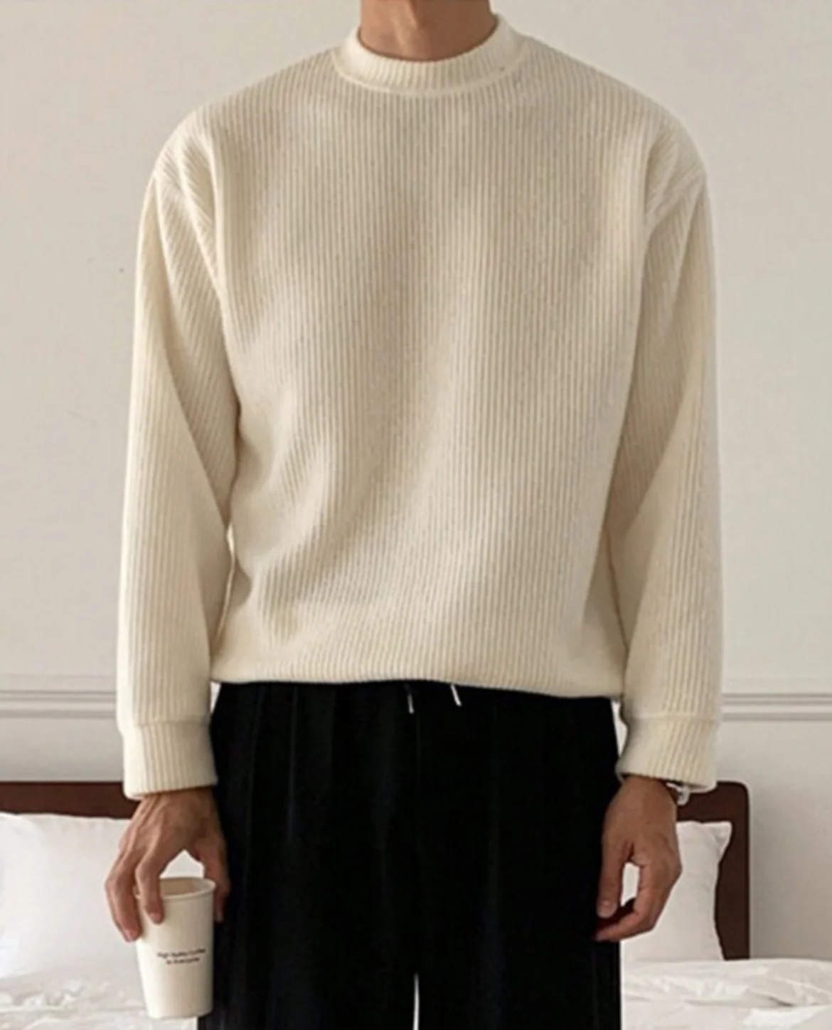 Renier Ribbed Knit Sweater - Image 3