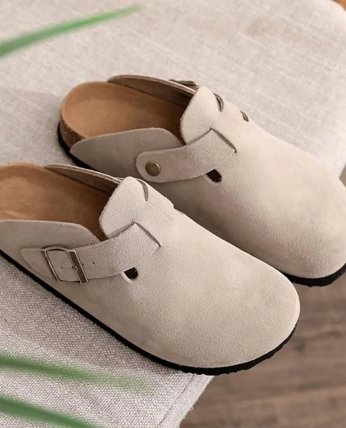Riva Suede Clogs - Image 2