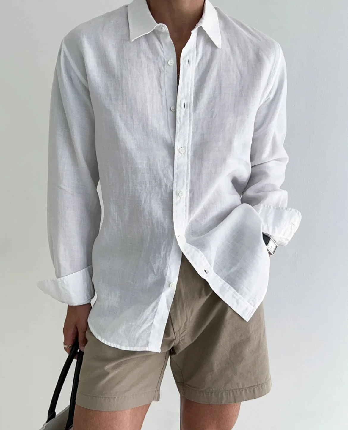 Santorini Linen Shirt - Image 3