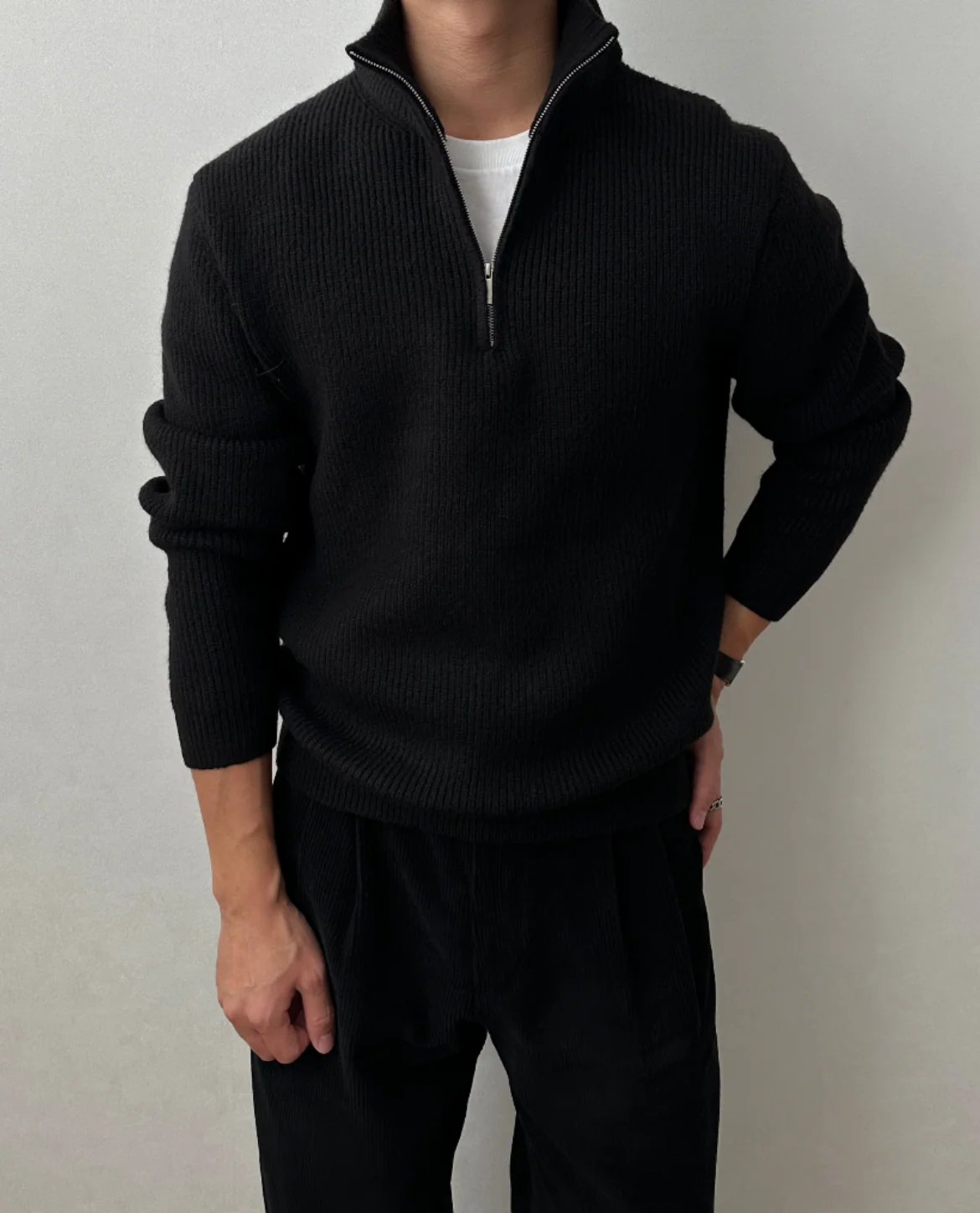 Sebastian Quarter Zip Sweater - Image 3