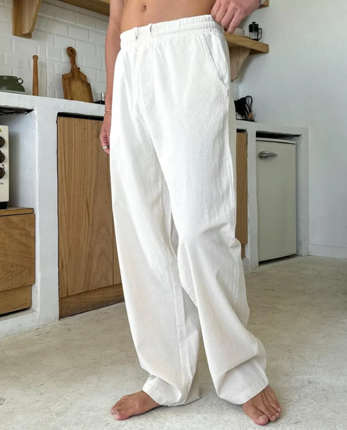 Sicily Linen Trousers - Image 10