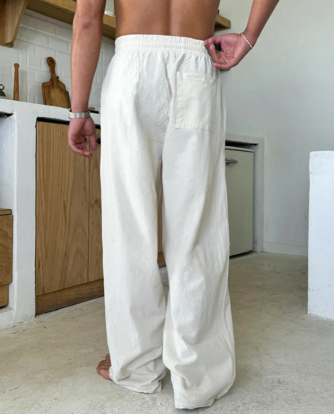Sicily Linen Trousers - Image 11