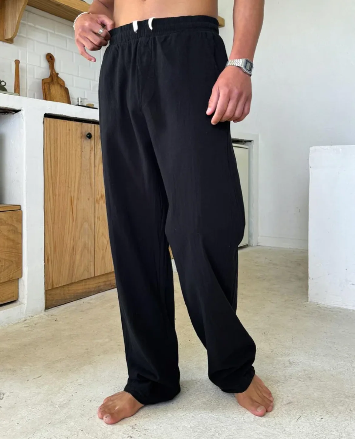 Sicily Linen Trousers - Image 3