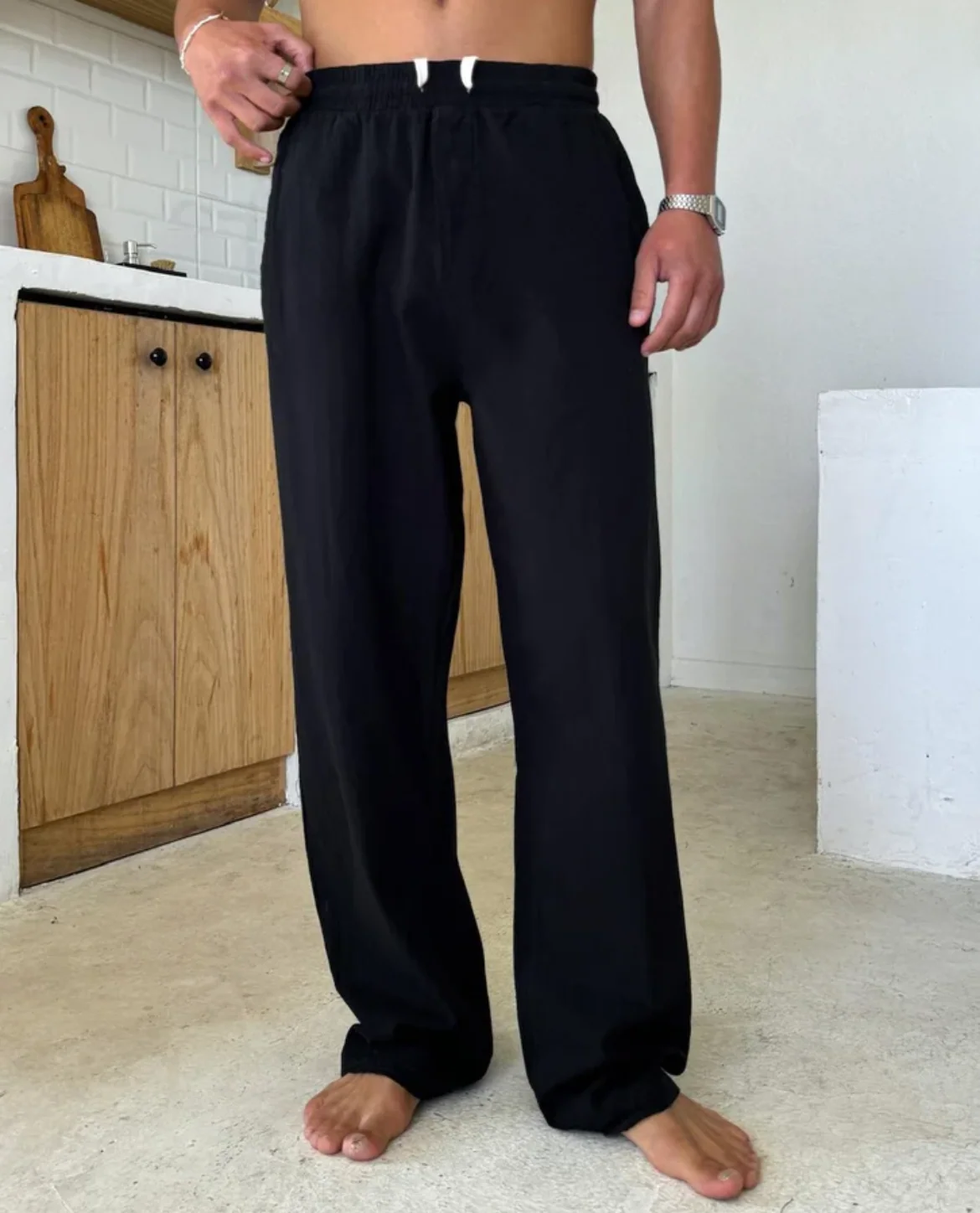 Sicily Linen Trousers - Image 4
