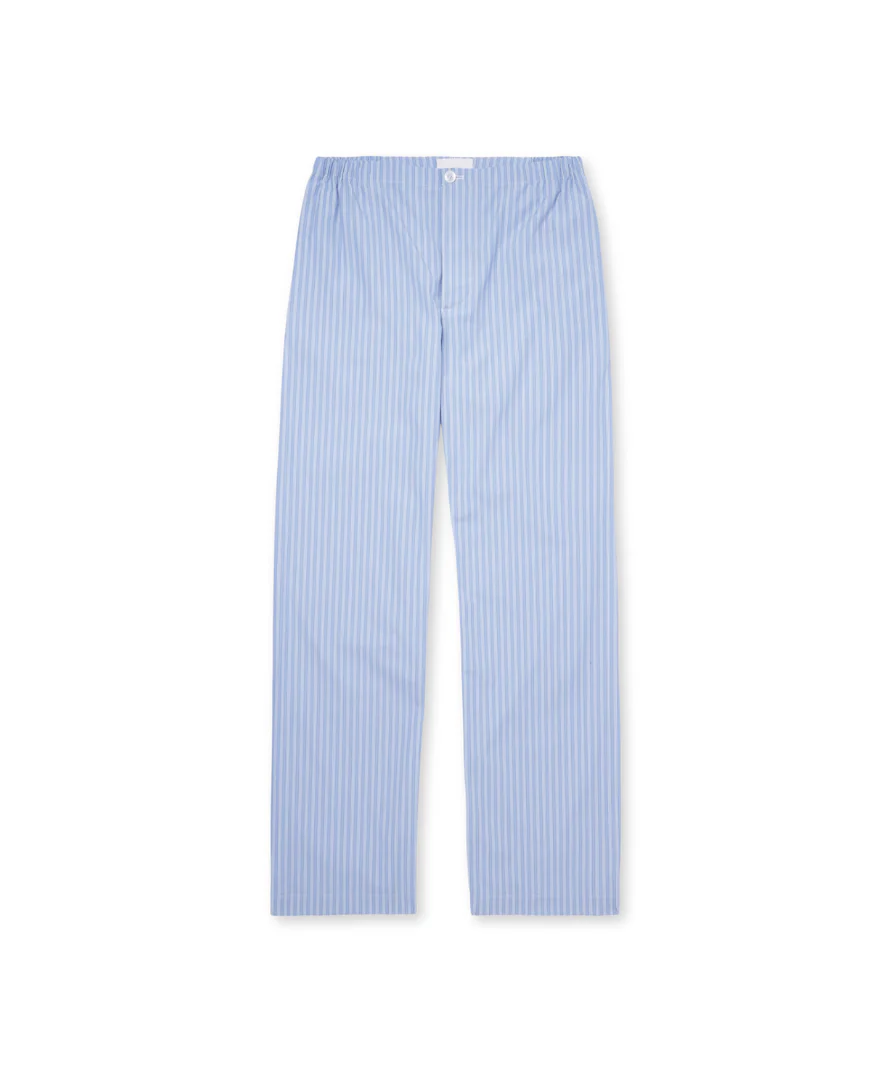 Sile Striped Cotton Trousers - Image 3