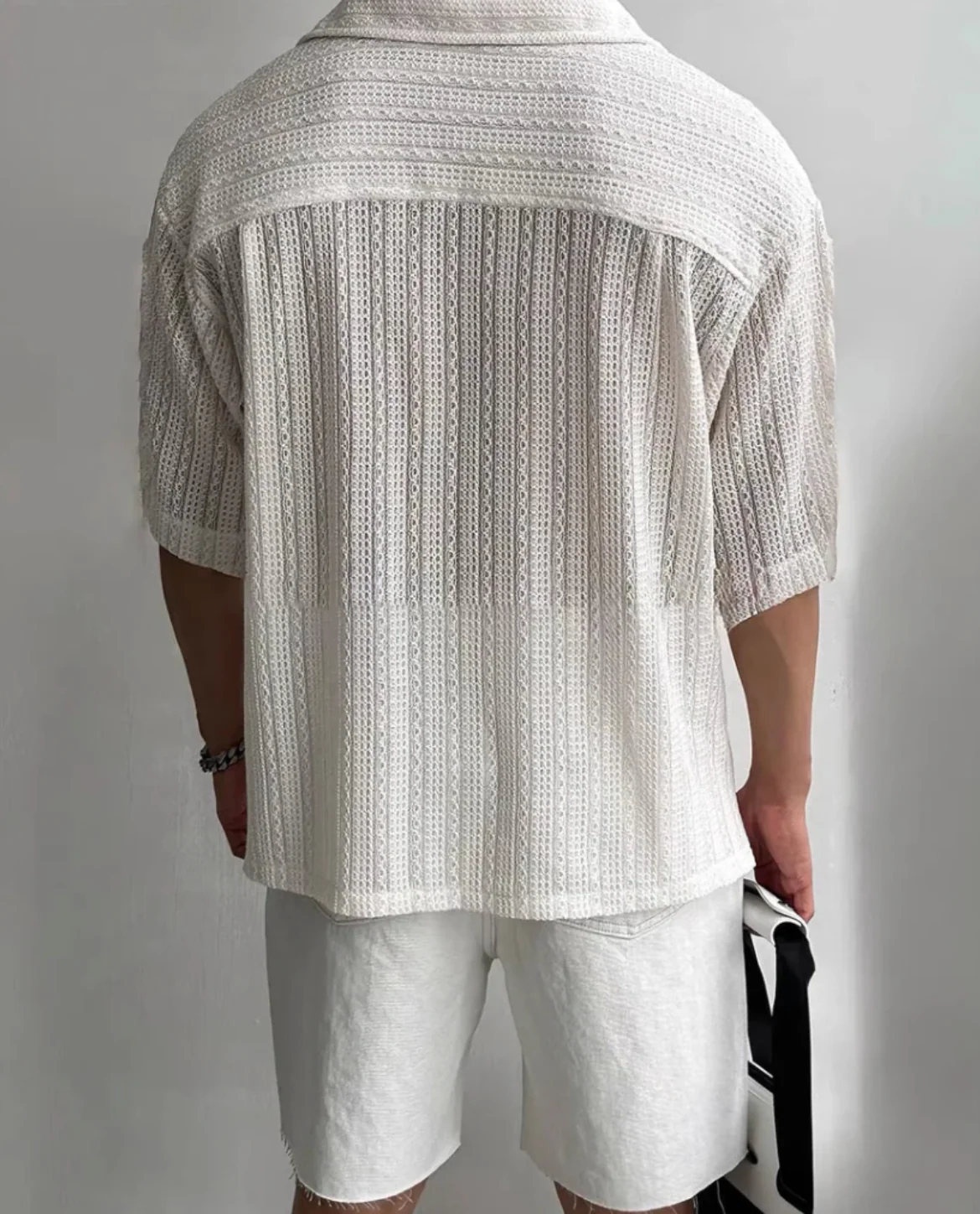 Crete Crochet Shirt - Image 3