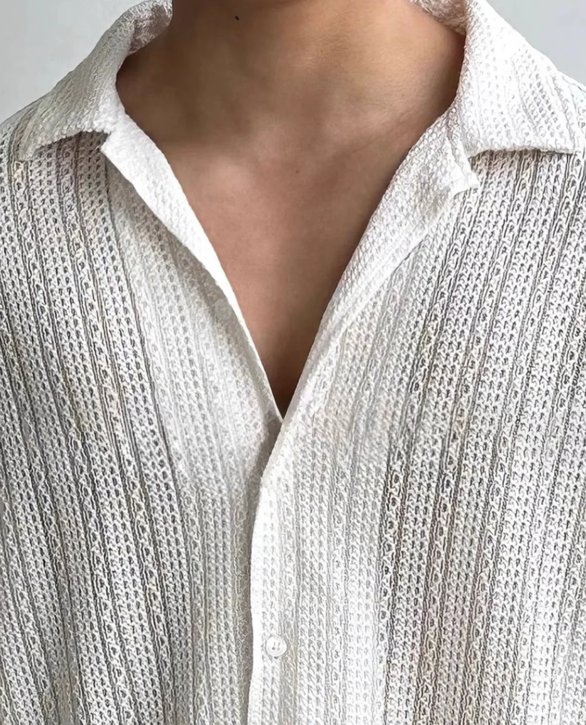 Crete Crochet Shirt - Image 4