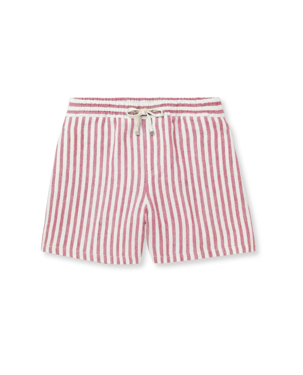 St. Tropez Striped Linen Shorts