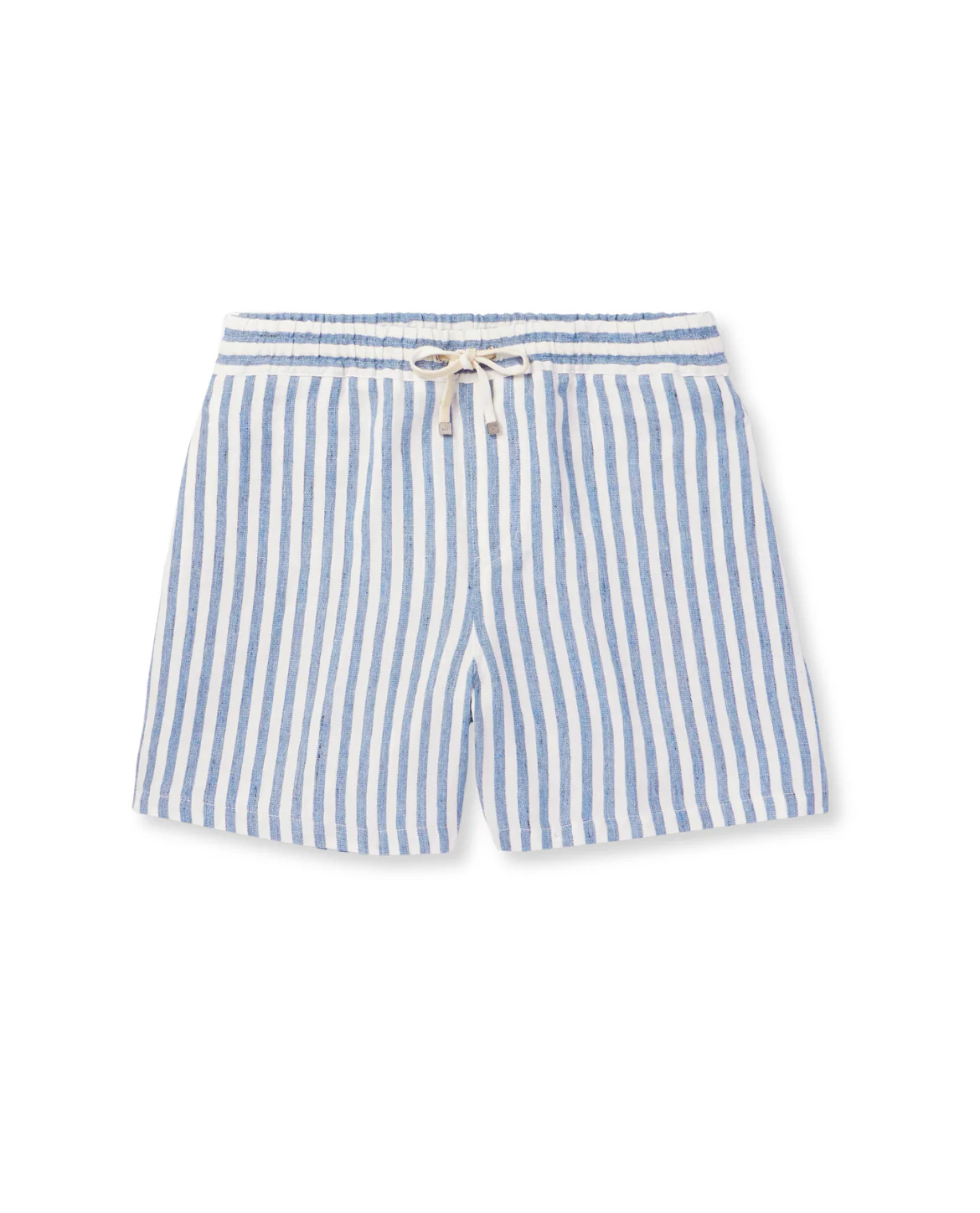 St. Tropez Striped Linen Shorts - Image 3