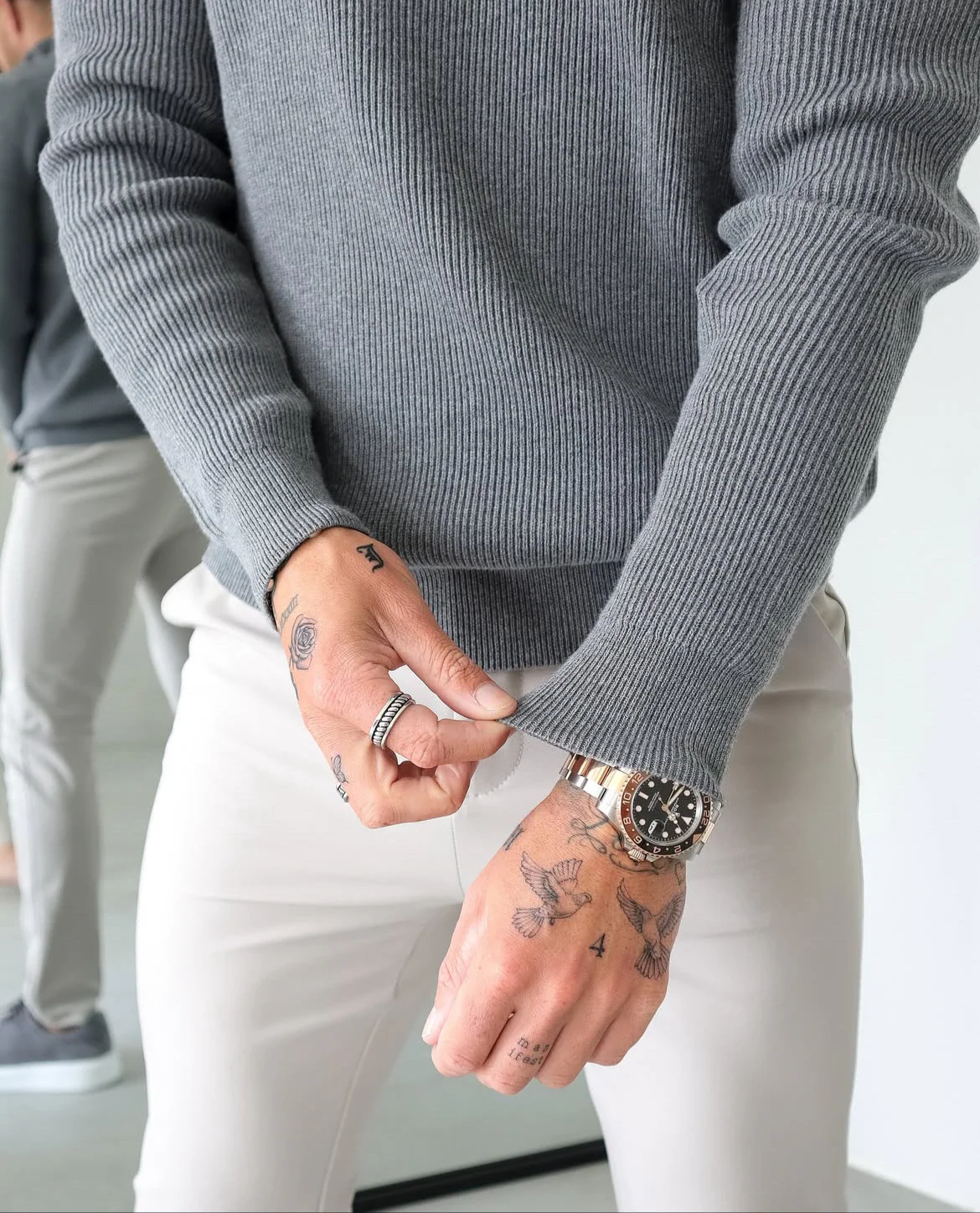 The Lecco Quarter Zip Sweater - Image 3