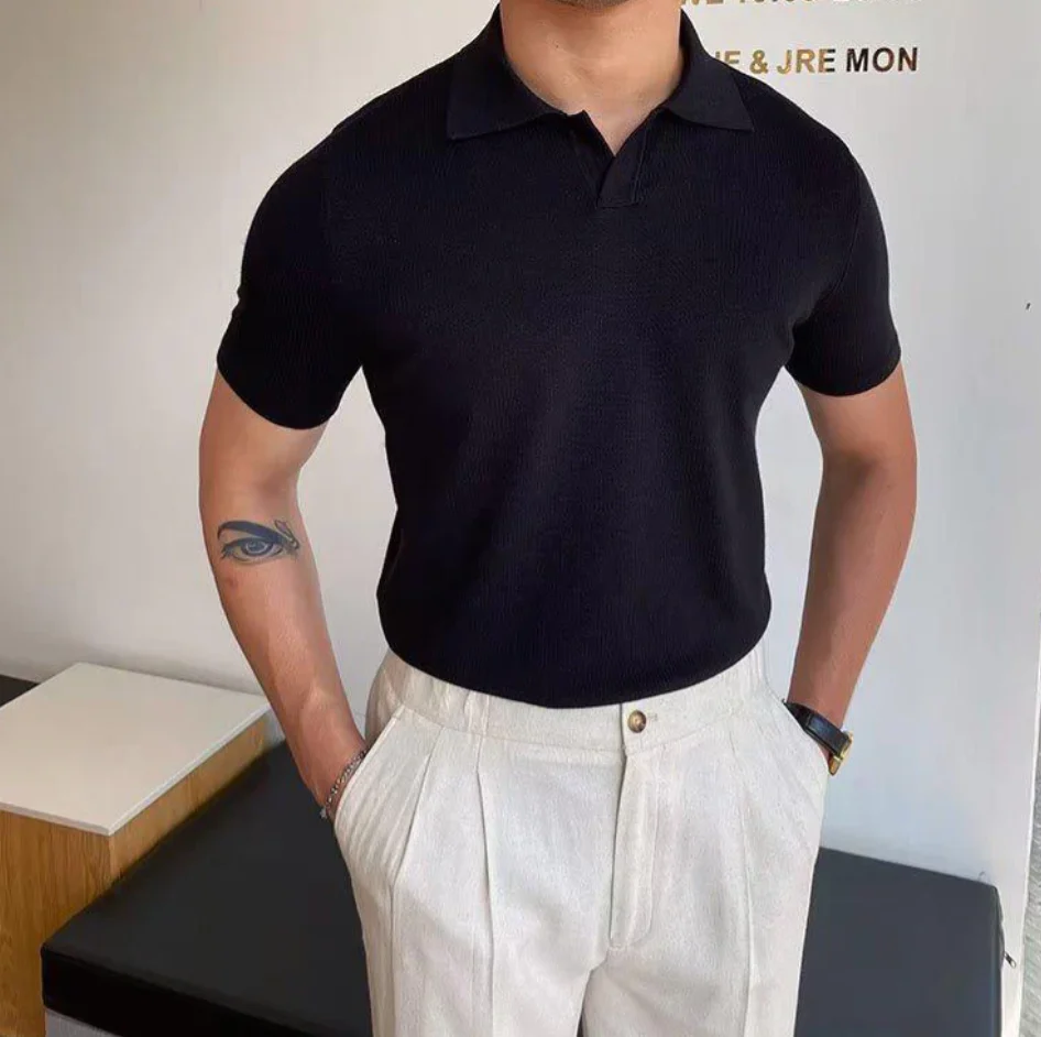 Vannes V-Neck Polo - Image 4