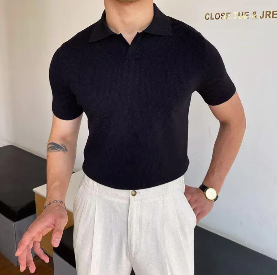 Vannes V-Neck Polo - Image 5